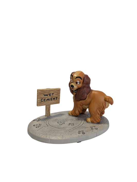 WDCC - Lady and the Tramp "Lady in Love" - Contents Verified New Condition