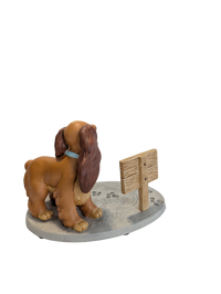 WDCC - Lady and the Tramp "Lady in Love" - Contents Verified New Condition