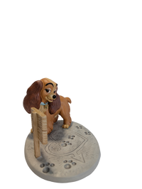 WDCC - Lady and the Tramp "Lady in Love" - Contents Verified New Condition
