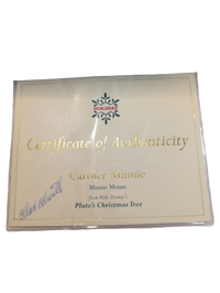 WDCC - Pluto's Christmas Tree Caroler Minnie - Contents Verified New Condition