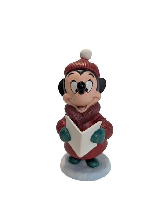 WDCC - Pluto's Christmas Tree Caroler Minnie - Contents Verified New Condition