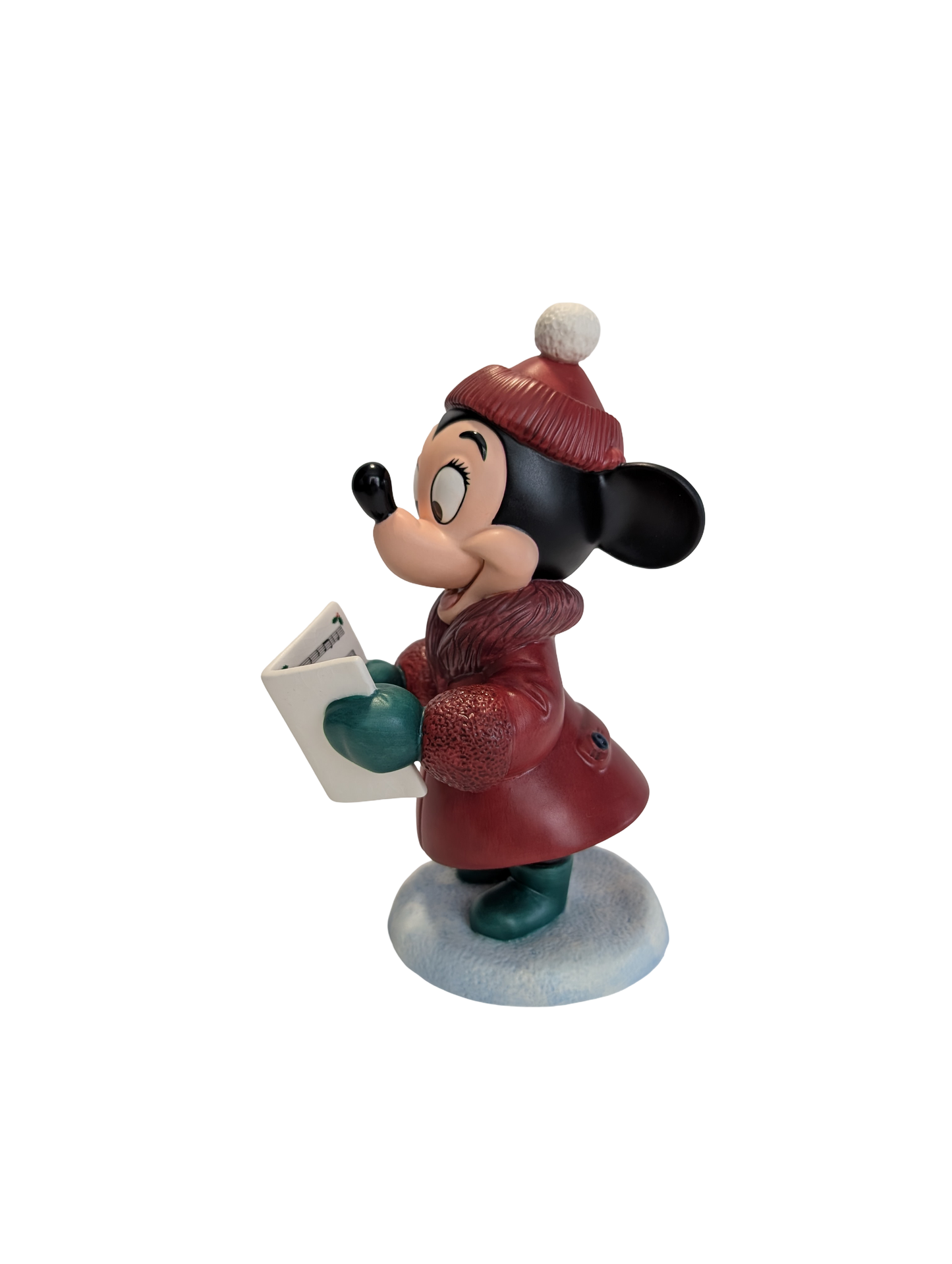WDCC - Pluto's Christmas Tree Caroler Minnie - Contents Verified New Condition