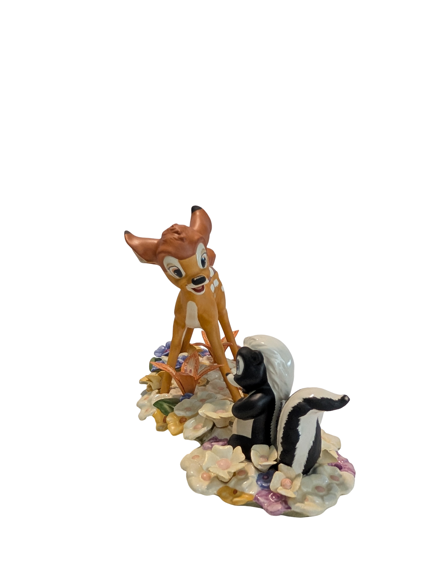 WDCC - Bambi  Bambi & Flower "He Can Call Me A Flower If He Wants To" - Contents Verified New Condition