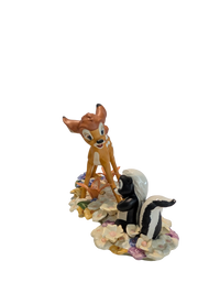 WDCC - Bambi  Bambi & Flower "He Can Call Me A Flower If He Wants To" - Contents Verified New Condition