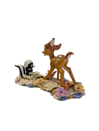 WDCC - Bambi  Bambi & Flower "He Can Call Me A Flower If He Wants To" - Contents Verified New Condition