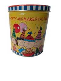 Chex Party Mix and Peanuts "40 Years of Tradition" - Peanuts Characters tin
