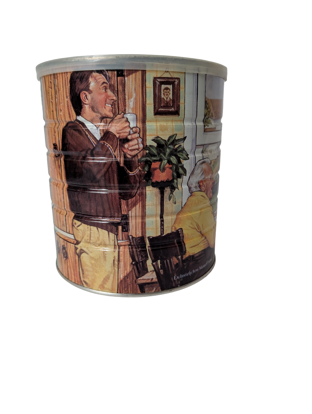 Vintage 1993 Maxwell House Coffee Collectible Tin Can
