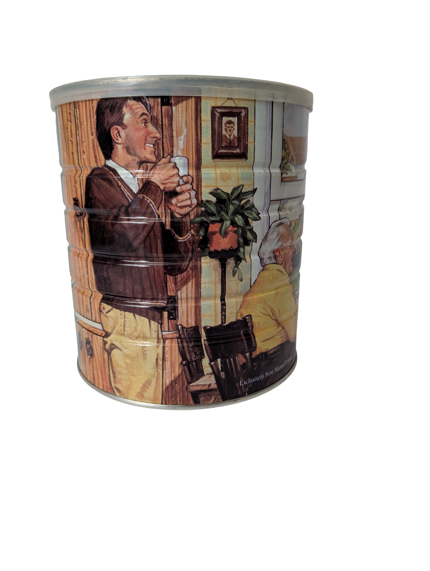 Vintage 1993 Maxwell House Coffee Collectible Tin Can