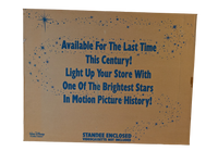 "Pinocchio" 1993 VHS Release Store Floor Standee - SEALED