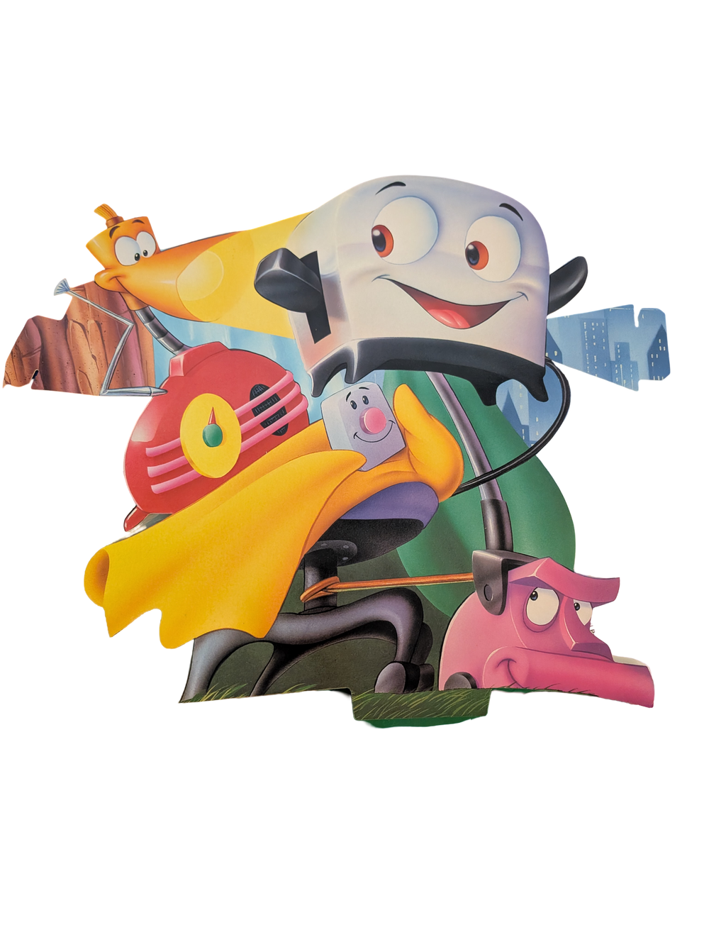 "The Brave Little Toaster" Store Floor Standee - CIB New Old Stock