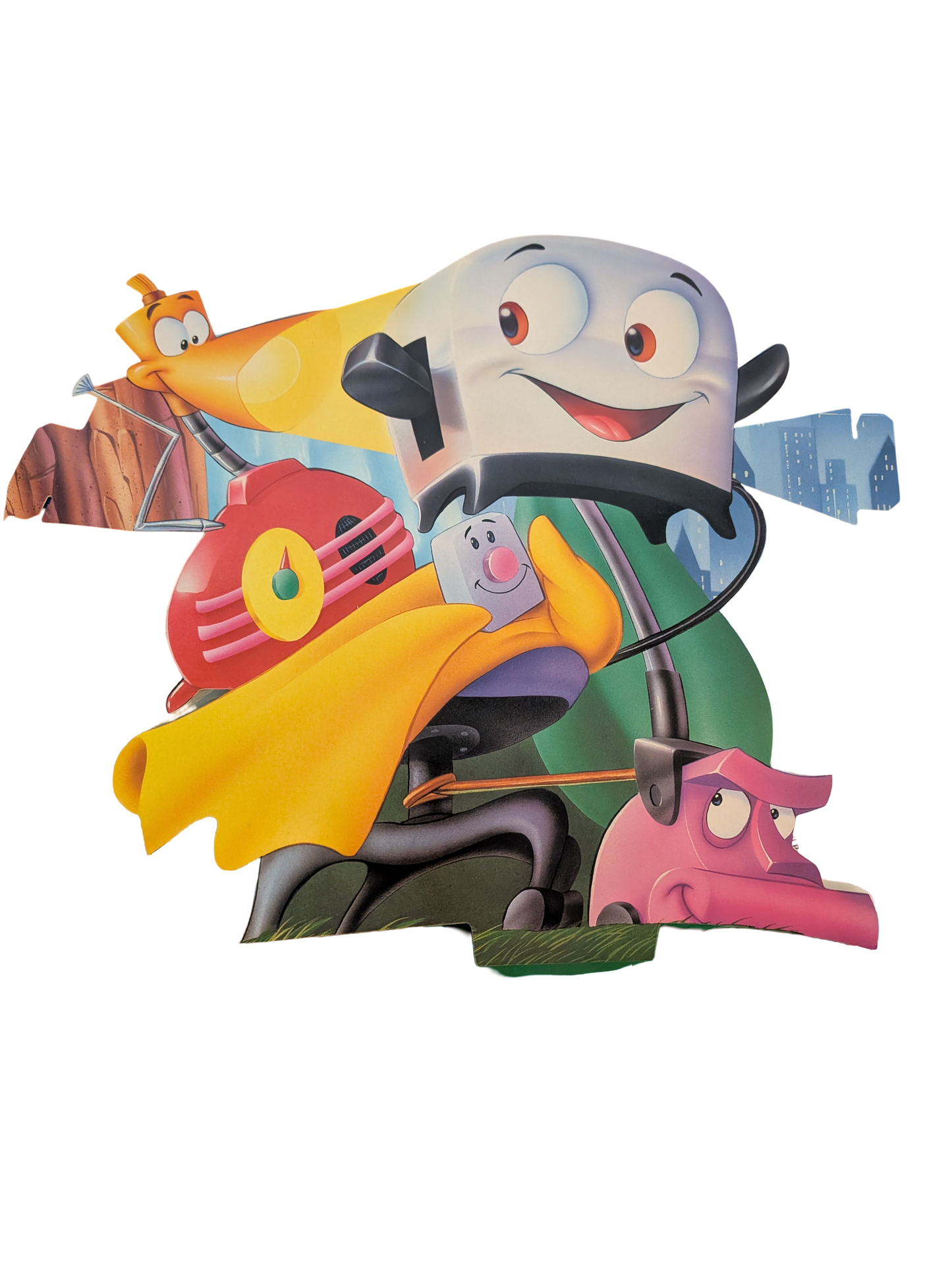 "The Brave Little Toaster" Store Floor Standee - CIB New Old Stock