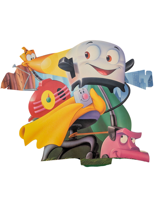 "The Brave Little Toaster" Store Floor Standee - CIB New Old Stock