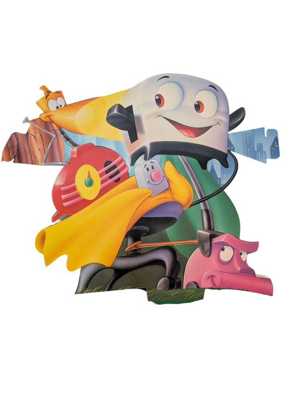 "The Brave Little Toaster" Store Floor Standee - CIB New Old Stock