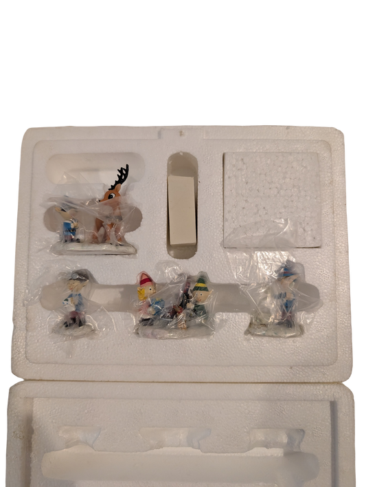Hamilton Christmas Town Express "Rudolph's & Santa's Little Helper Accessory Set" - Rudolph the Red Nosed Reindeer