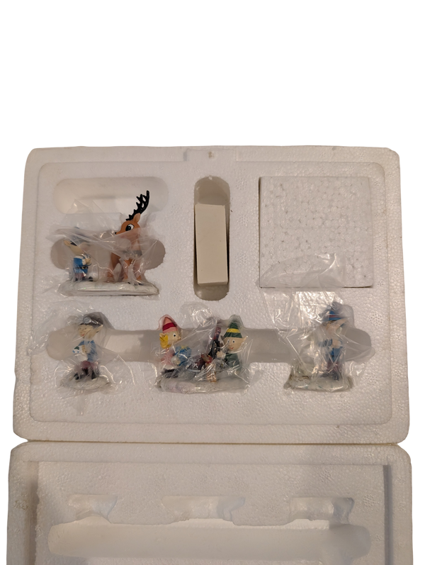 Hamilton Christmas Town Express "Rudolph's & Santa's Little Helper Accessory Set" - Rudolph the Red Nosed Reindeer