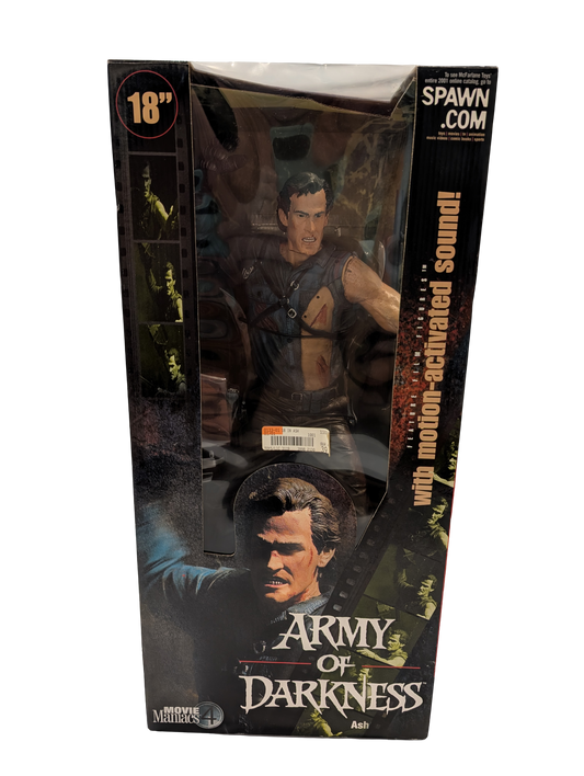 Army of Darkness 18 Inch Ash Figurine with Motion activated Sound - Movie Maniacs