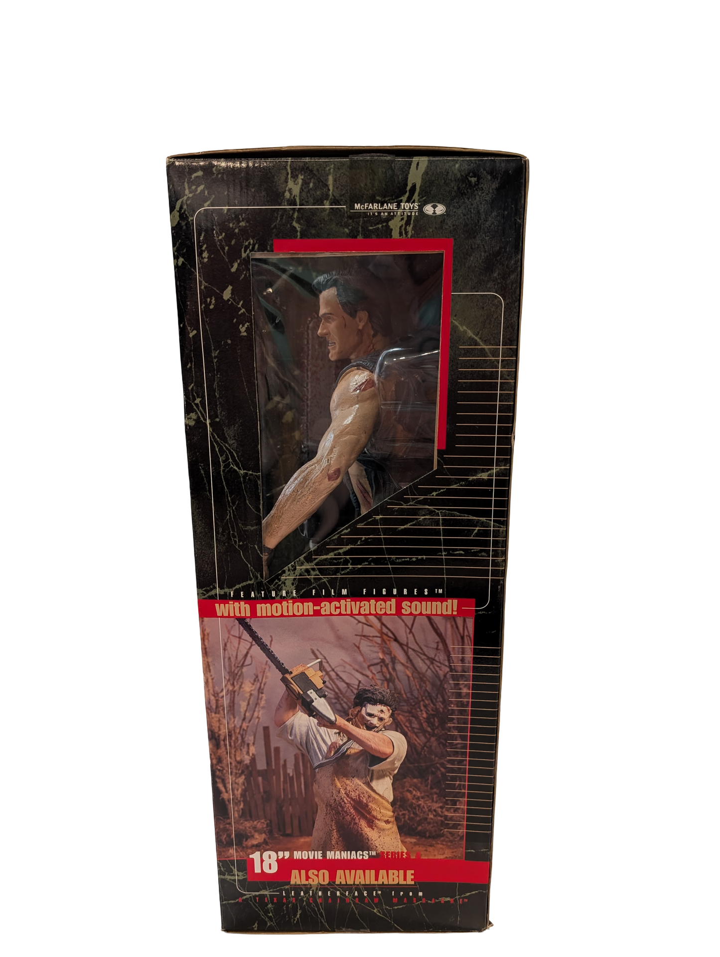Army of Darkness 18 Inch Ash Figurine with Motion activated Sound - Movie Maniacs