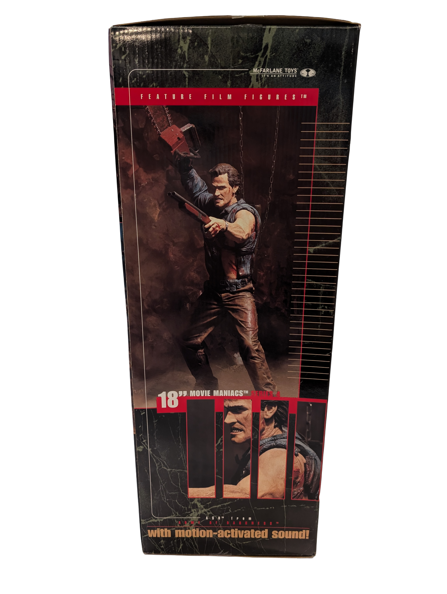 Army of Darkness 18 Inch Ash Figurine with Motion activated Sound - Movie Maniacs
