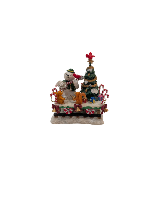 Hamilton Christmas Town Express "Let The Season Sparkle With Silver & Gold" - Rudolph the Red Nosed Reindeer