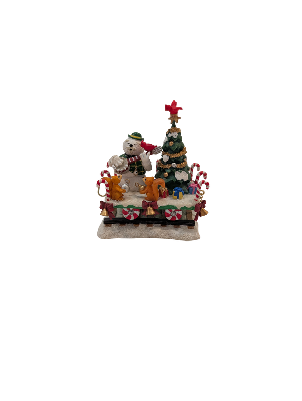 Hamilton Christmas Town Express "Let The Season Sparkle With Silver & Gold" - Rudolph the Red Nosed Reindeer