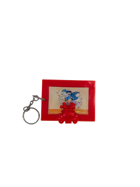 Disney Donald Duck Lenticular Keychain in Mickey Minnie Mouse Drive-In Movie Frame
