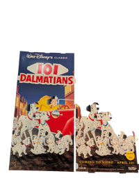 "101 Dalmatians" Video Store Floor Standee (w/o Stand/Base)