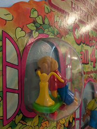 Vintage 1987 McDonald's In Store Display Berenstain Bears Happy Meal Toy with Mama Bear, Papa Bear, Brother Bear and Sister Bear
