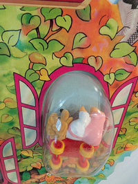 Vintage 1987 McDonald's In Store Display Berenstain Bears Happy Meal Toy with Mama Bear, Papa Bear, Brother Bear and Sister Bear