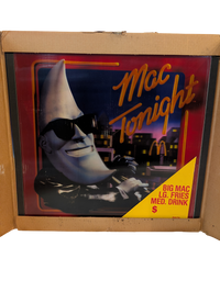 McDonald's Mac Tonight 1987 Translite Sign