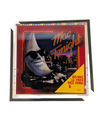 McDonald's Mac Tonight 1987 Translite Sign