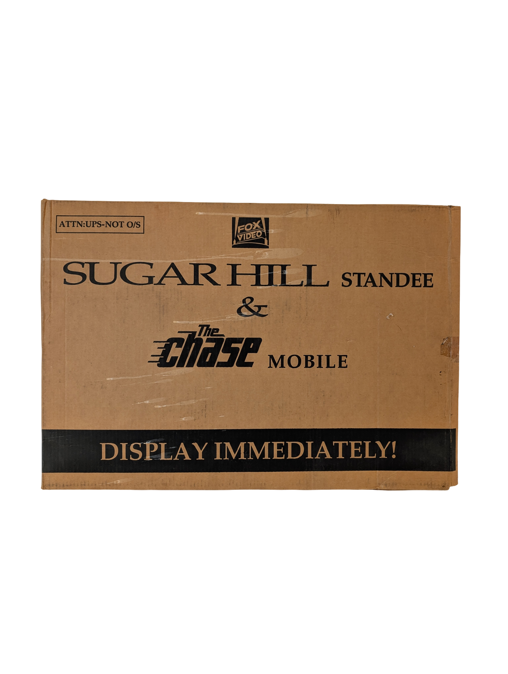 "Sugar Hill" & "The Chase Mobile" 1994 Video Store Standee