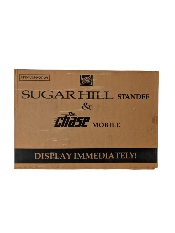 "Sugar Hill" & "The Chase Mobile" 1994 Video Store Standee