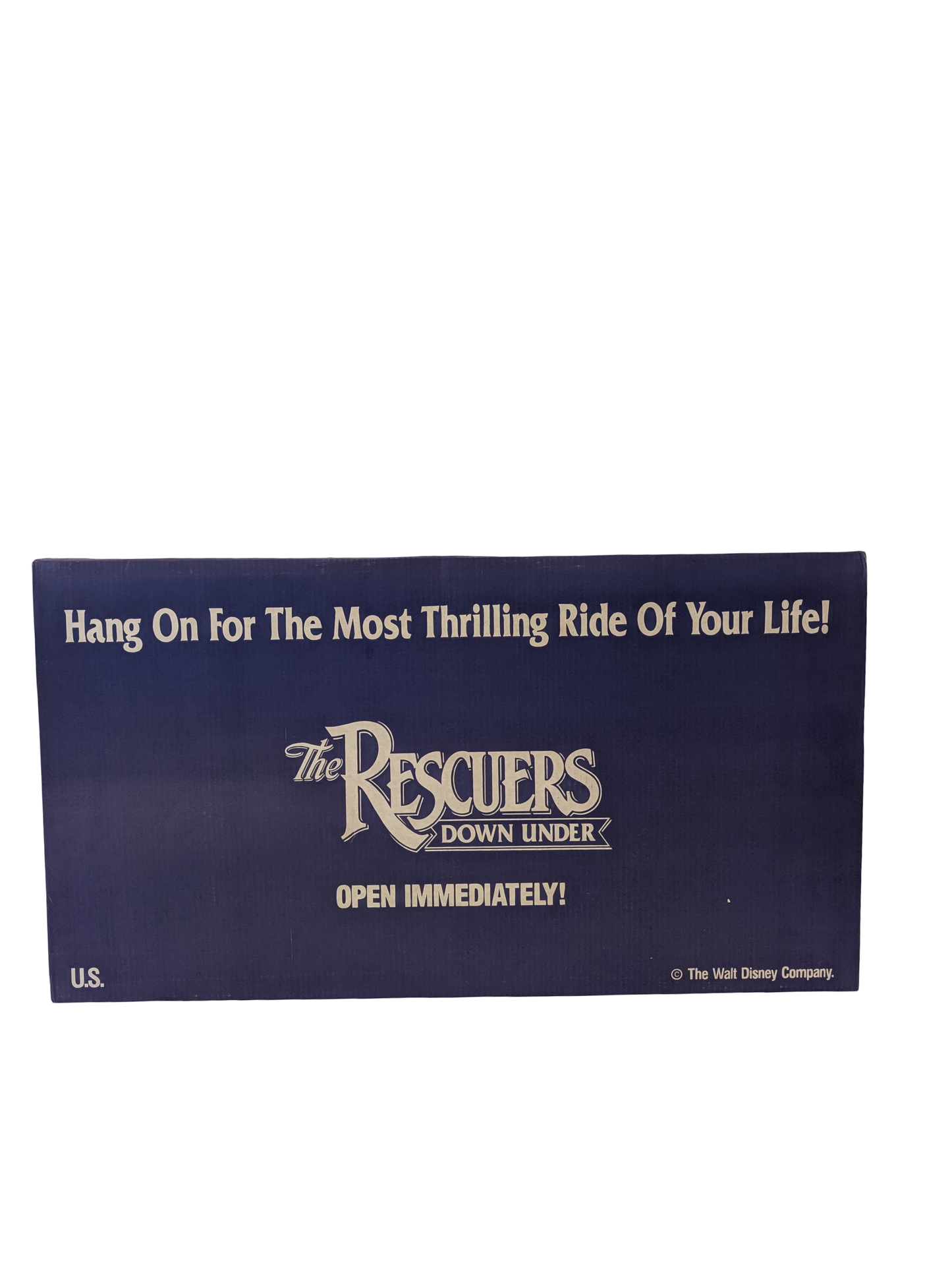 "The Rescuers Down Under" Video Store Standee SEALED BOX