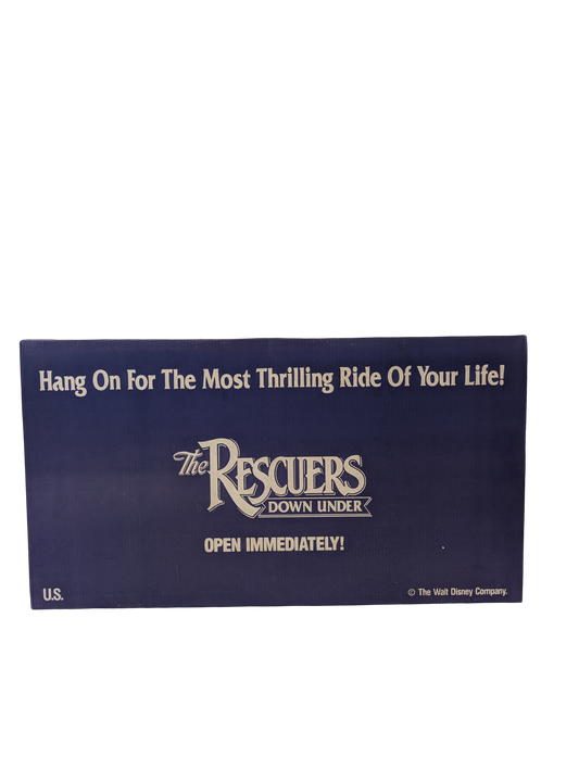 "The Rescuers Down Under" Video Store Standee SEALED BOX