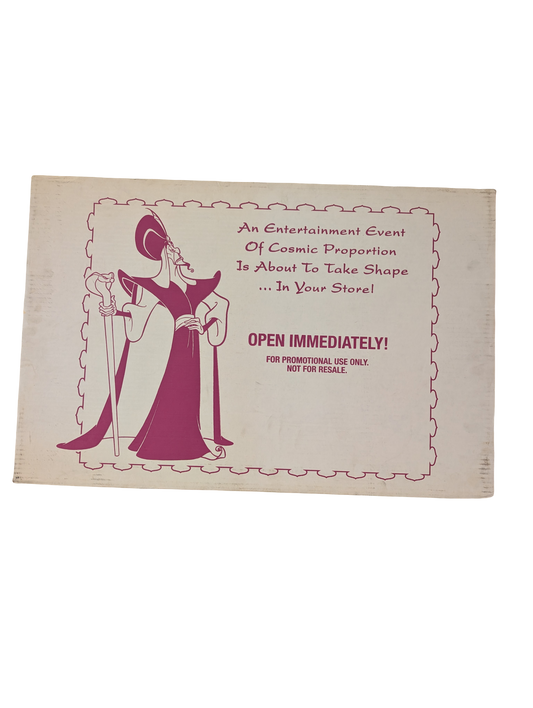 "Aladdin" 1992 Jafar Video Store Standee