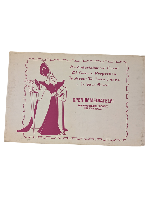"Aladdin" 1992 Jafar Video Store Standee