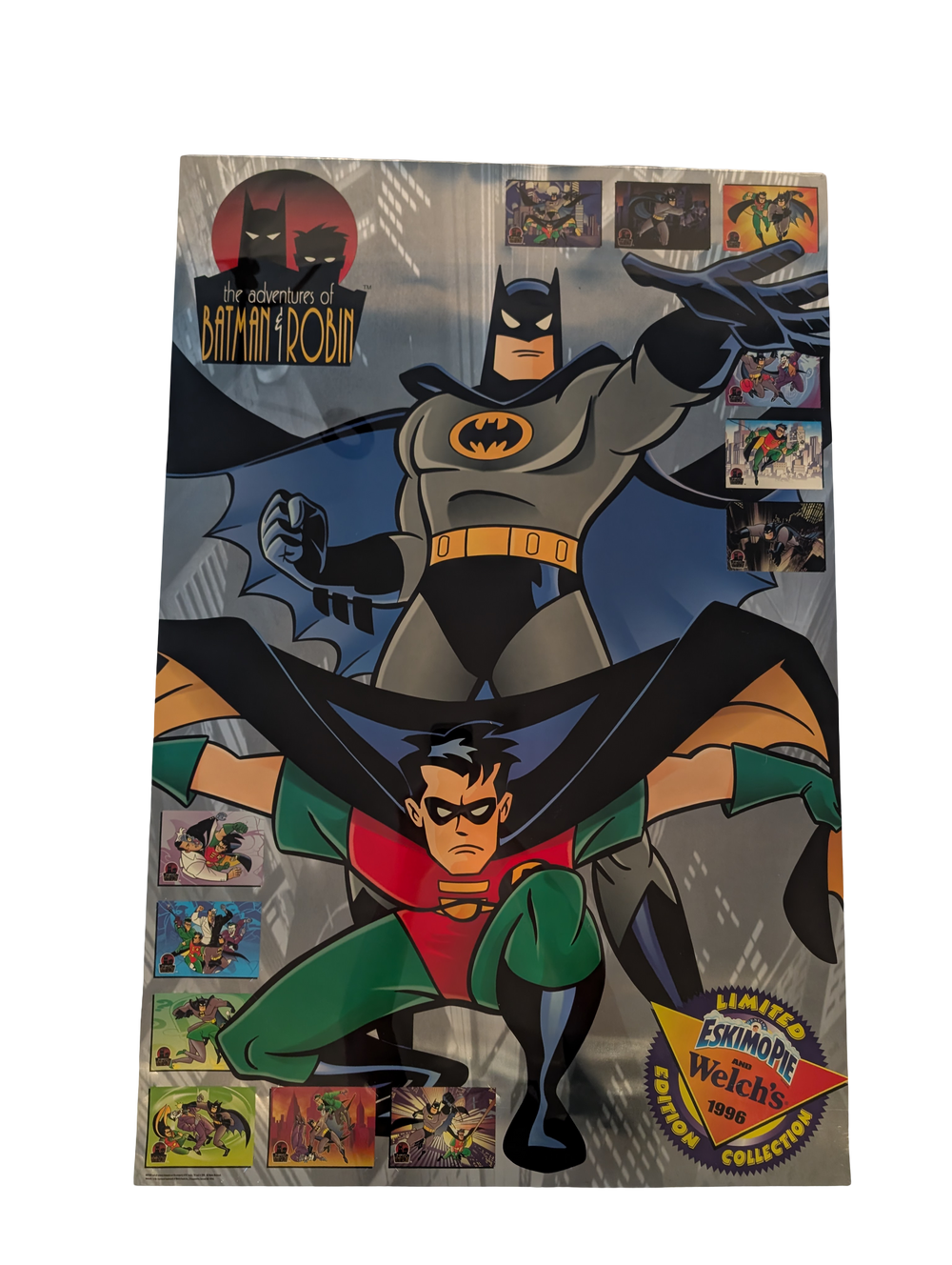 The Adventures of Batman & Robin EskimoPie and Welch's 1996 Limited Edition Collection with Trading Cards