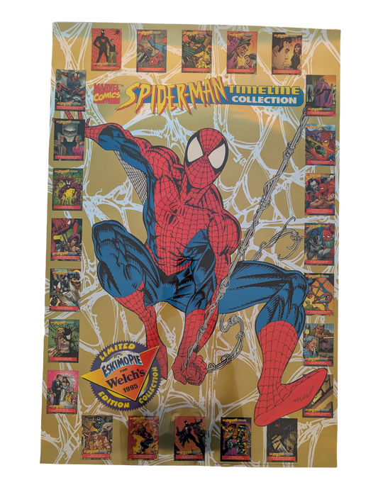 Spiderman Timeline Collection EskimoPie and Welch's 1995 Limited Edition Collection