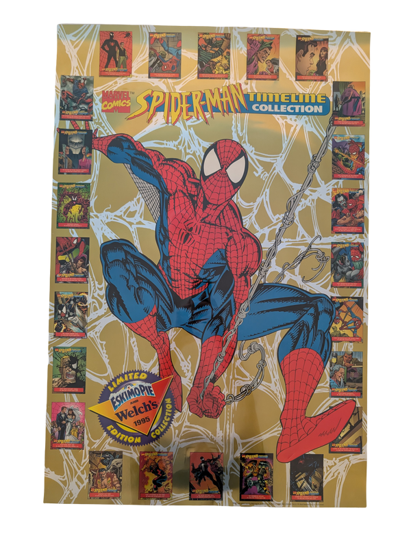 Spiderman Timeline Collection EskimoPie and Welch's 1995 Limited Edition Collection