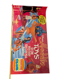 "Aladdin" 1992 Burger King Kids Club Toy Poster 28in x 56in