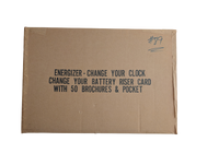 Energizer 1989 "Change Your Clock Change Your Battery" POS Display Kit