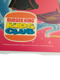 "Aladdin" 1992 Burger King Kids Club Toy Poster 16 in x 10 in