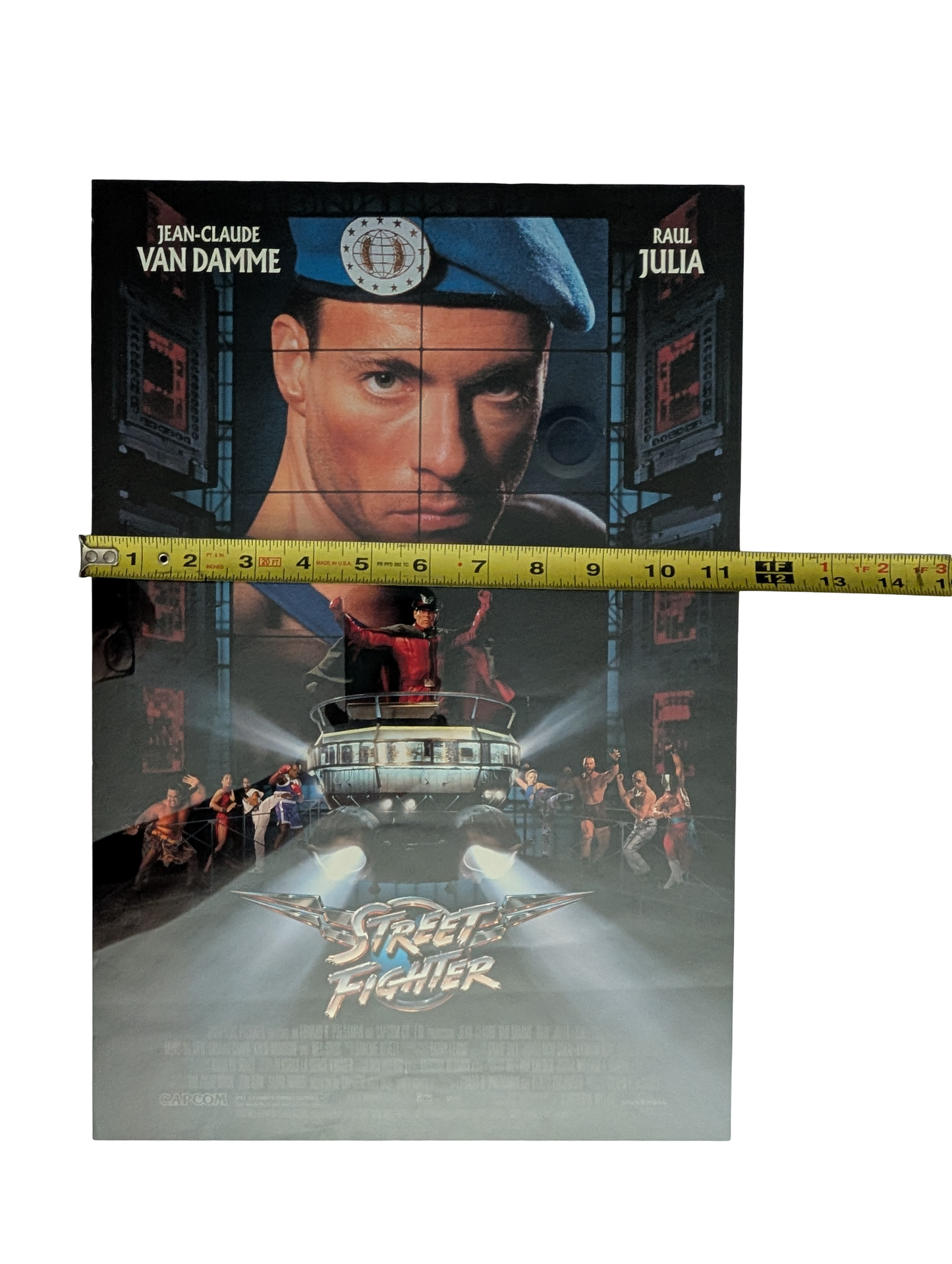 "Street Fighter" 1994 Movie Poster 11.5 in x 17in