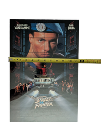 "Street Fighter" 1994 Movie Poster 11.5 in x 17in