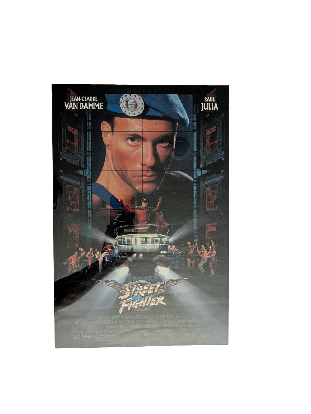 "Street Fighter" 1994 Movie Poster 11.5 in x 17in
