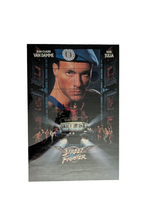 "Street Fighter" 1994 Movie Poster 11.5 in x 17in