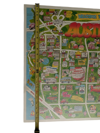 Welcome to Austintown - 1989 Fedaro Promotions Map