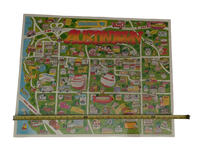Welcome to Austintown - 1989 Fedaro Promotions Map