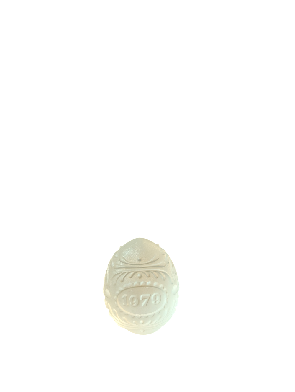 Goebel Annual Crystal Glass Easter Egg, First Edition (1979)