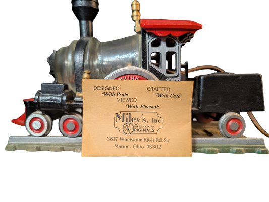1981 Miley's Inc. Little Engine That Could Insulator Lamp